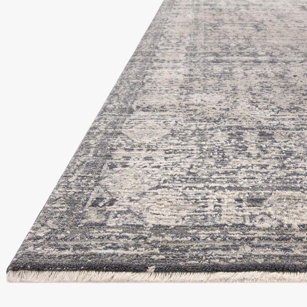Amber Lewis x Loloi Alie 2&#39;3&quot; x 3&#39;10&quot; Charcoal and Dove Area Rug, , large