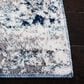 Safavieh Aston 2" x 11" Light Blue and Grey Runner, , large