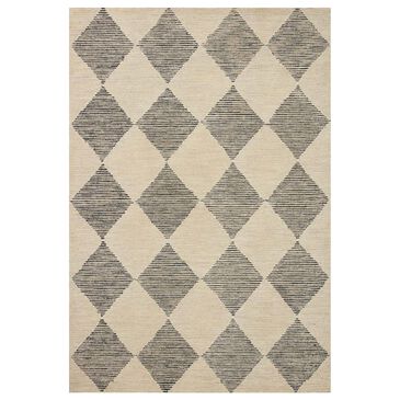 Chris Loves Julia x Loloi Francis 9"3" x 13" Beige and Charcoal Area Rug, , large