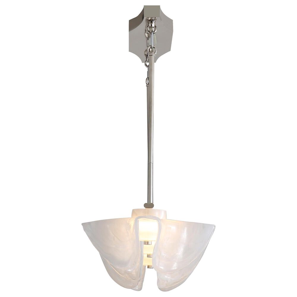 Golden Lighting Glacier 3-Light Linear Pendant in Polished Nickel, , large