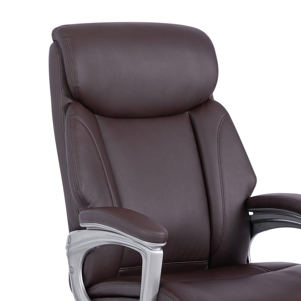 New Era Holding Group LTD Executive Desk Chair in Brown, , large