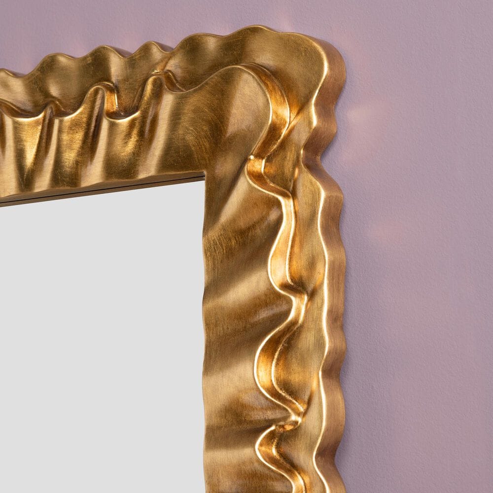 Slatehouse Gardner Wall Mirror in Gold, , large