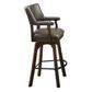Radius Spectator Swivel Counter Stool in Brown, , large