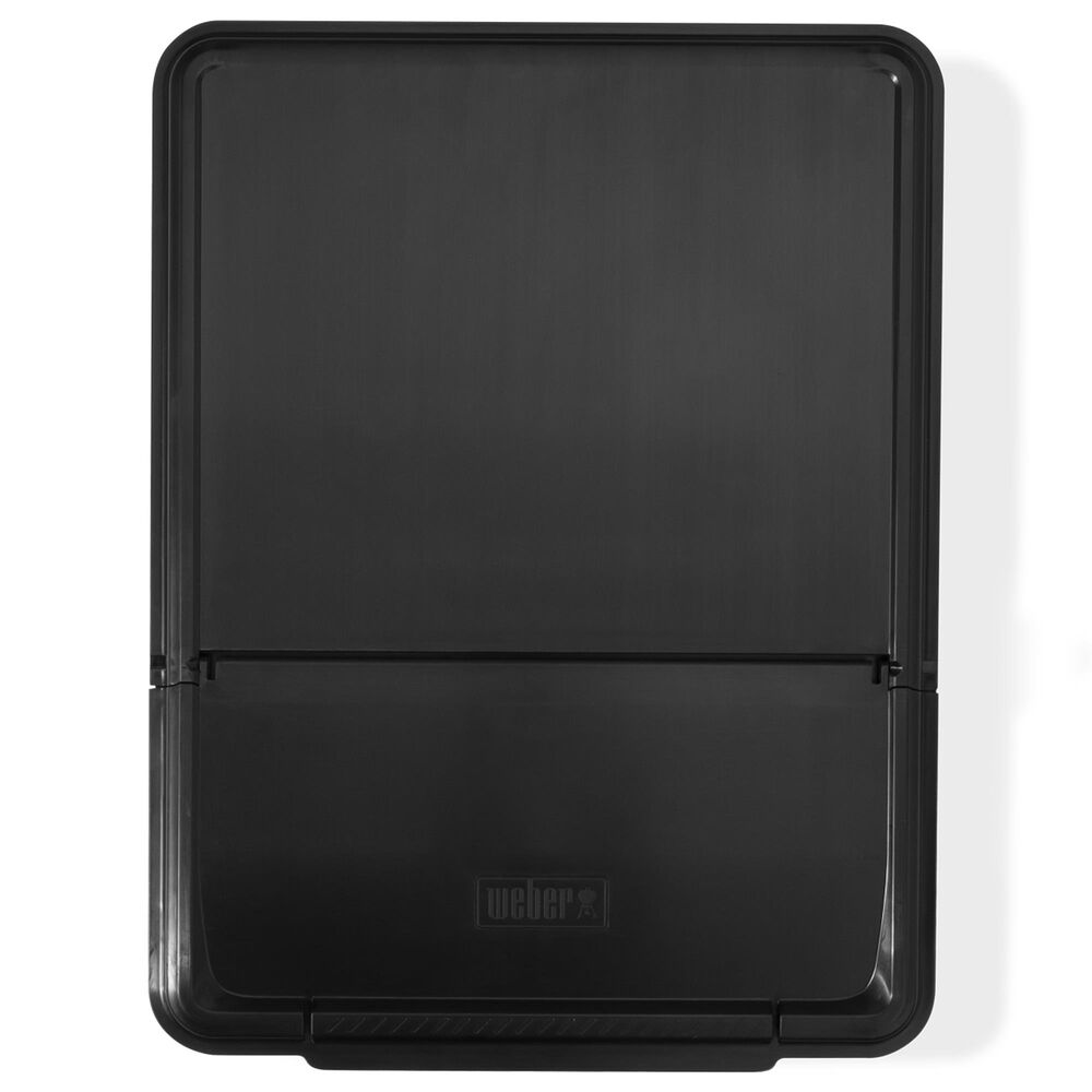 Weber Works Outdoor Storage Bin in Black, , large