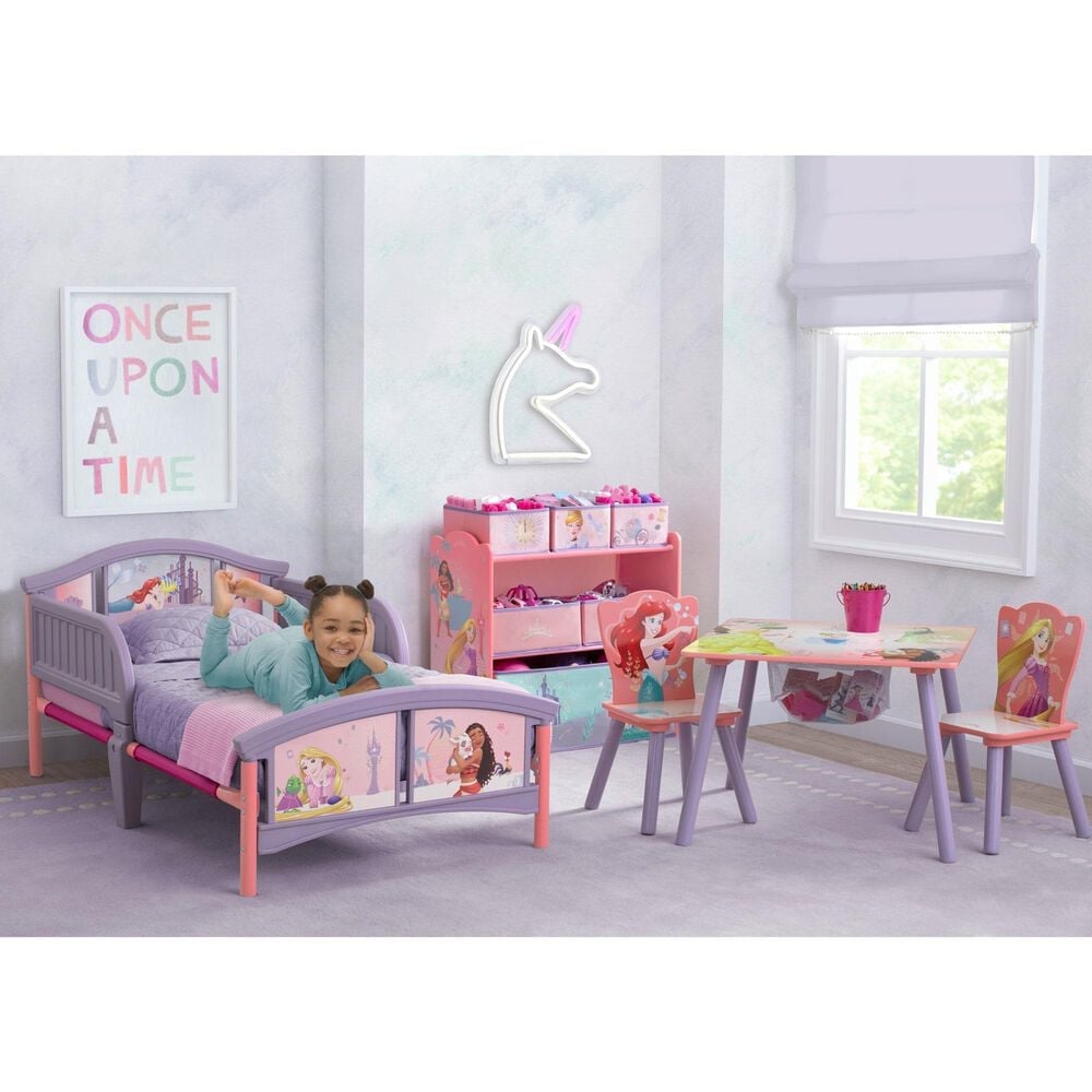 Delta Disney Princess Toddler Bed in Pink, , large
