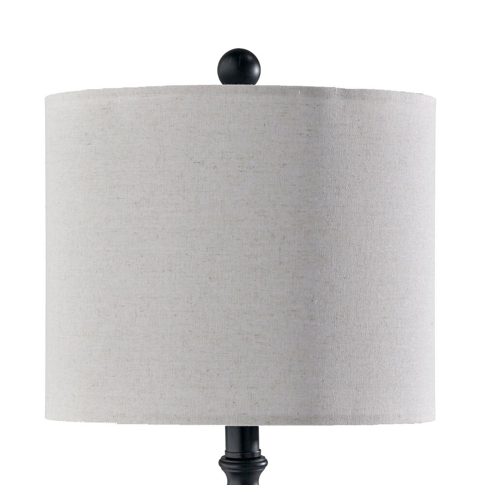 Adesso Julius Table Lamps with USB and AC in Black (Set of 2), , large