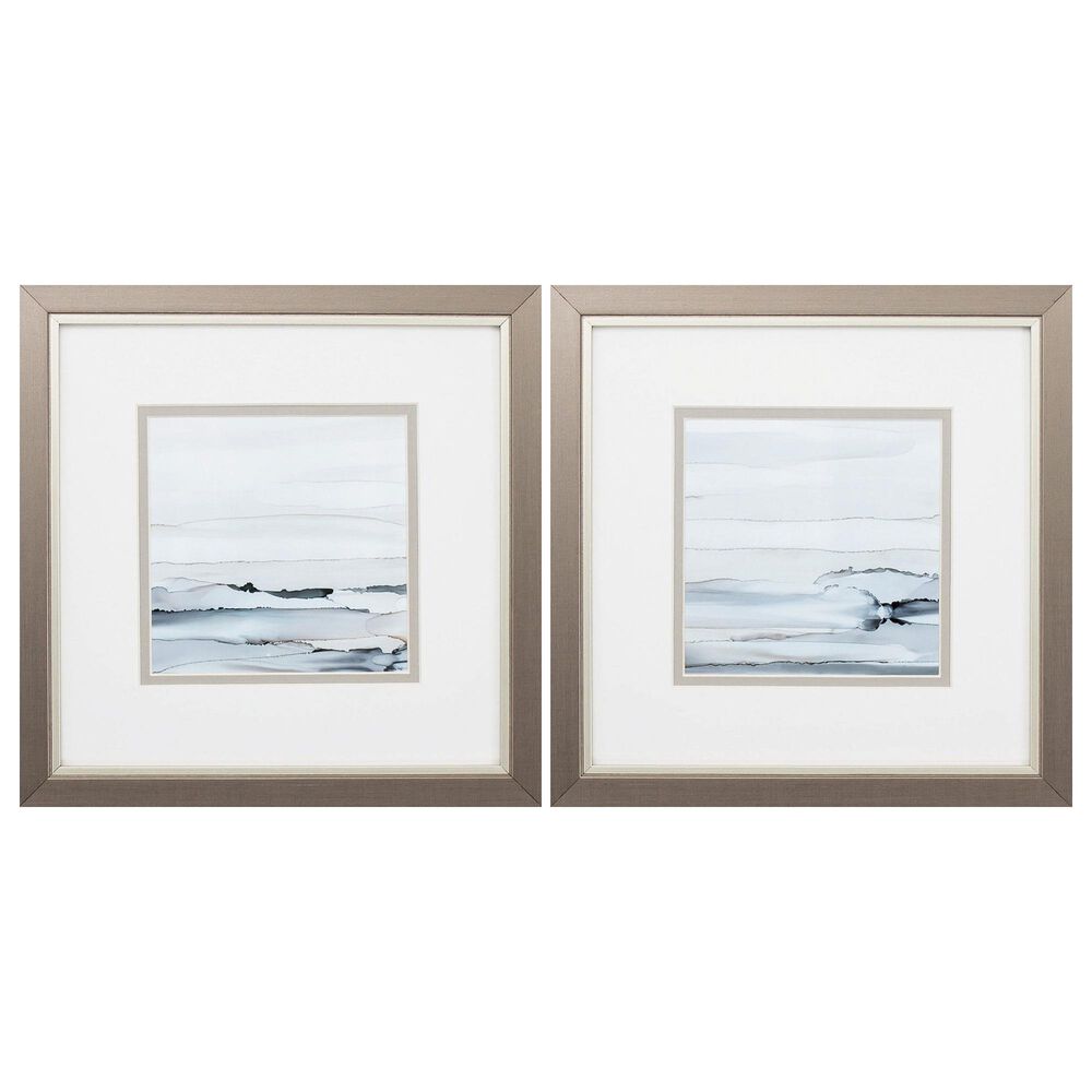 Propac "Sunkissed Horizons" Wall Art in Blue (Set of 2), , large