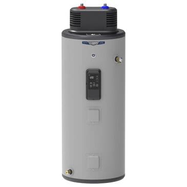 GE Appliances 40-Gallon Smart Electric Water Heater with Flexible Capacity in Gray, , large