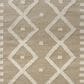 L&R Resources Geoblend 10" x 14" Beige and Natural Area Rug, , large