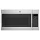 GE Profile 2-Piece Kitchen Package with 6.6 Cu. Ft. Free-Standing Electric Range and 1.7 Cu. Ft. Over-The-Range Microwave in Stainless Steel, , large