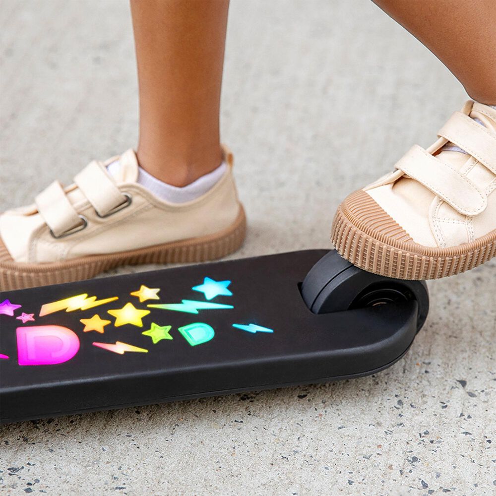 TruRide Amber Light-Up Kick Scooter in Black, , large