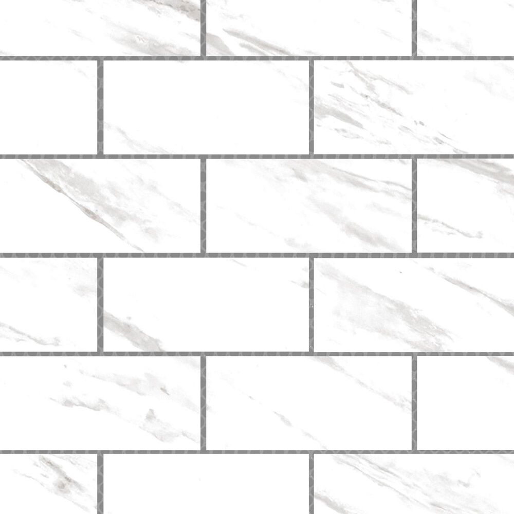 Emser Serendra Zara 2" x 4" Rectangle on 12" x 12" Porcelain Mosaic Sheet, , large