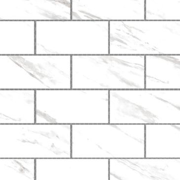 Emser Serendra Zara 2" x 4" Rectangle on 12" x 12" Porcelain Mosaic Sheet, , large