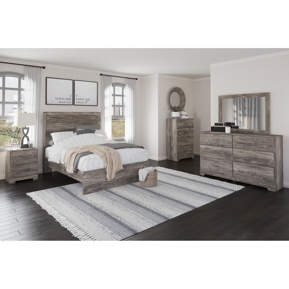 Ashley Ralinksi Full Panel Bed in Gray, , large