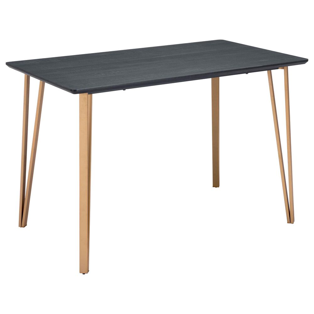 Zuo Modern Deus Counter Table in Black/Gold, , large