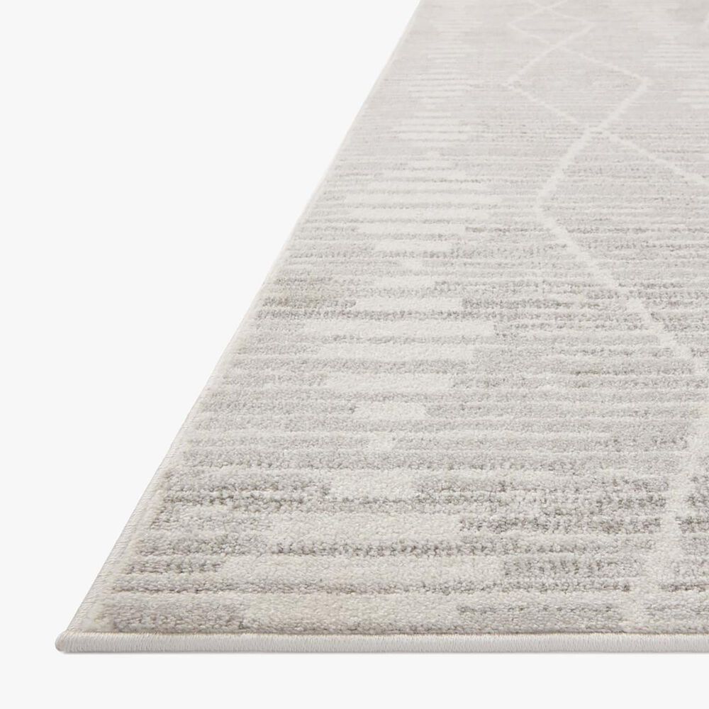 Loloi II Kamala 5&#39;3&quot; x 7&#39;9&quot; Ivory and Silver Area Rug, , large