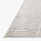 Loloi II Kamala 5"3" x 7"9" Ivory and Silver Area Rug, , large