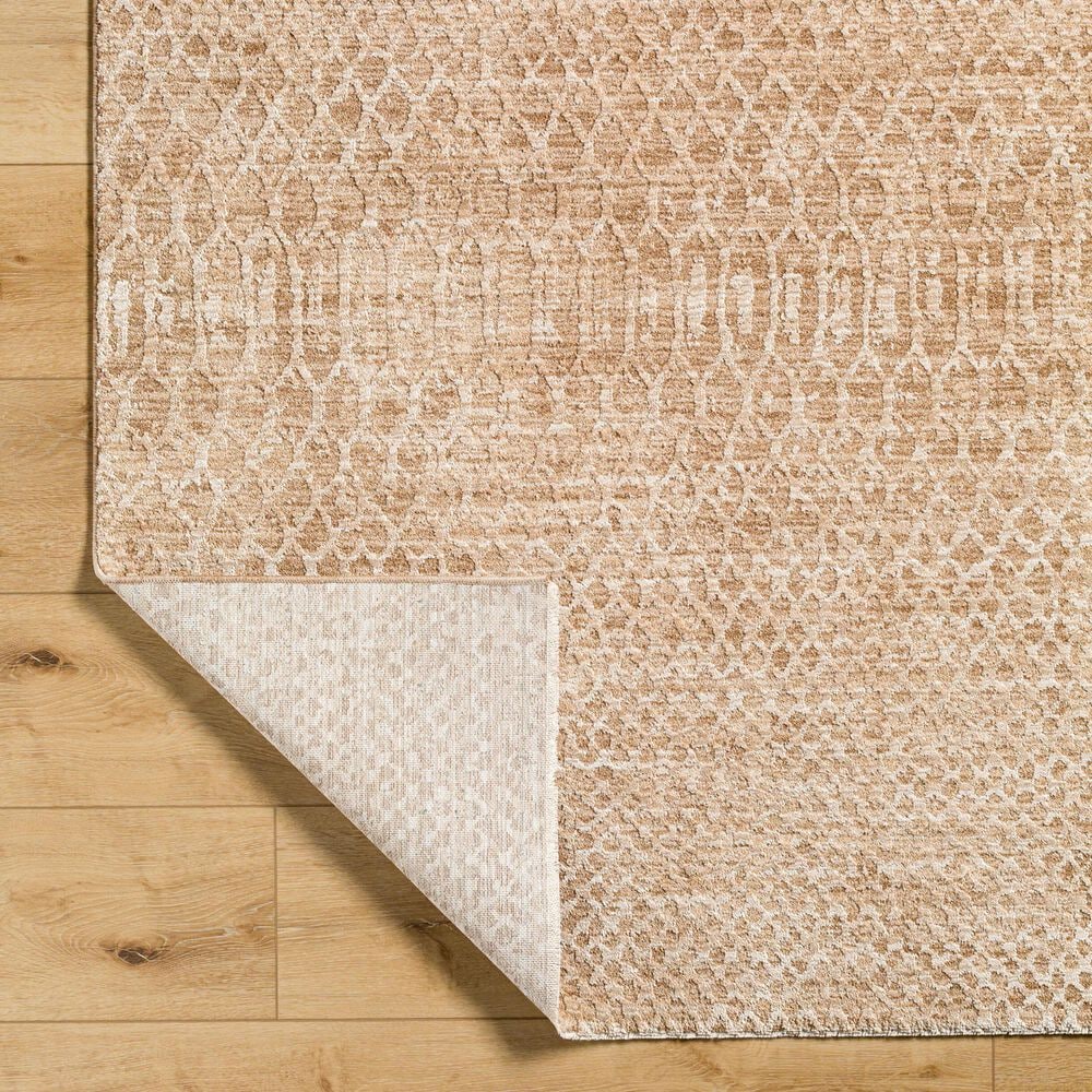 Surya Masterpiece MPC-2302 Beige, Tan and Medium Brown 2&#39;7&quot; x 7&#39;3&quot; Runner, , large