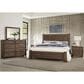 Viceray Collections Crafted Oak Landscape Mirror in Aged Grey, , large