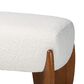 Baxton Studio Vinicio Accent Bench in Cream, , large