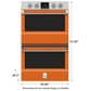 Hestan 30" Double Electric Wall Oven with Convection and TwinVection in Citra, , large