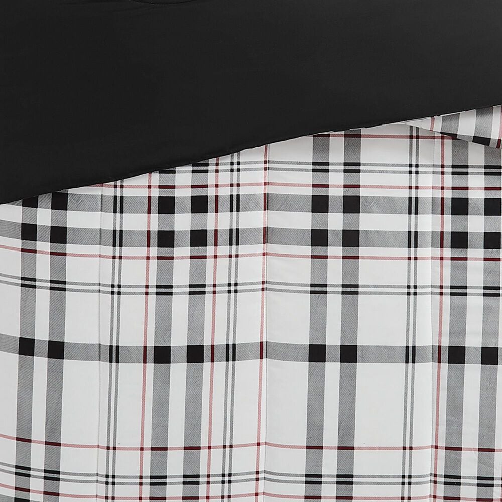 Pem America Charlotte Plaid 3-Piece Full/Queen Microfiber Comforter Set in Multicolor, , large