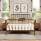 Furniture of America Wren Full Spindle Kids Bed in Gold, , large
