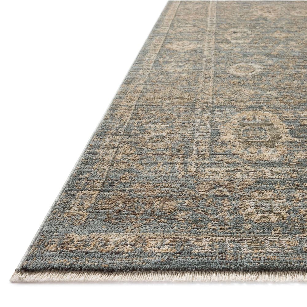 Loloi Priscilla Blue and Sand 10&#39; Square Area Rug, , large