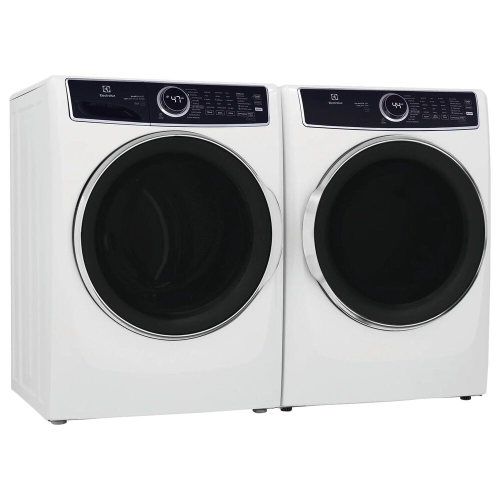 Electrolux 4.5 Cu. Ft. Front Load Washer and 8.0 Cu. Ft. Gas Dryer Laundry Pair in White, , large