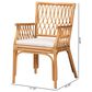 Baxton Studio Maisa Arm Chair in Neutral, , large