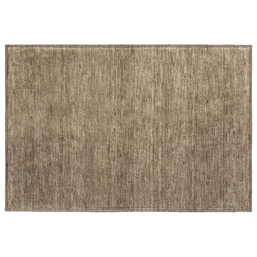 Dalyn Rug Company Soft Essentials Solid Mocha 2"6" x 3"10" Area Rug, , large