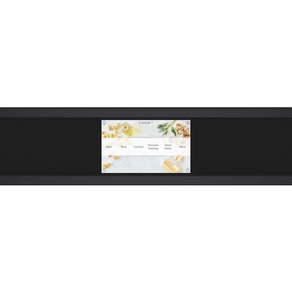 Cafe 2-Piece Kitchen Package with Matte Black 30" Smart Built-In Convection Double Wall Oven and Stainless Steel 36" Electric Cooktop, , large
