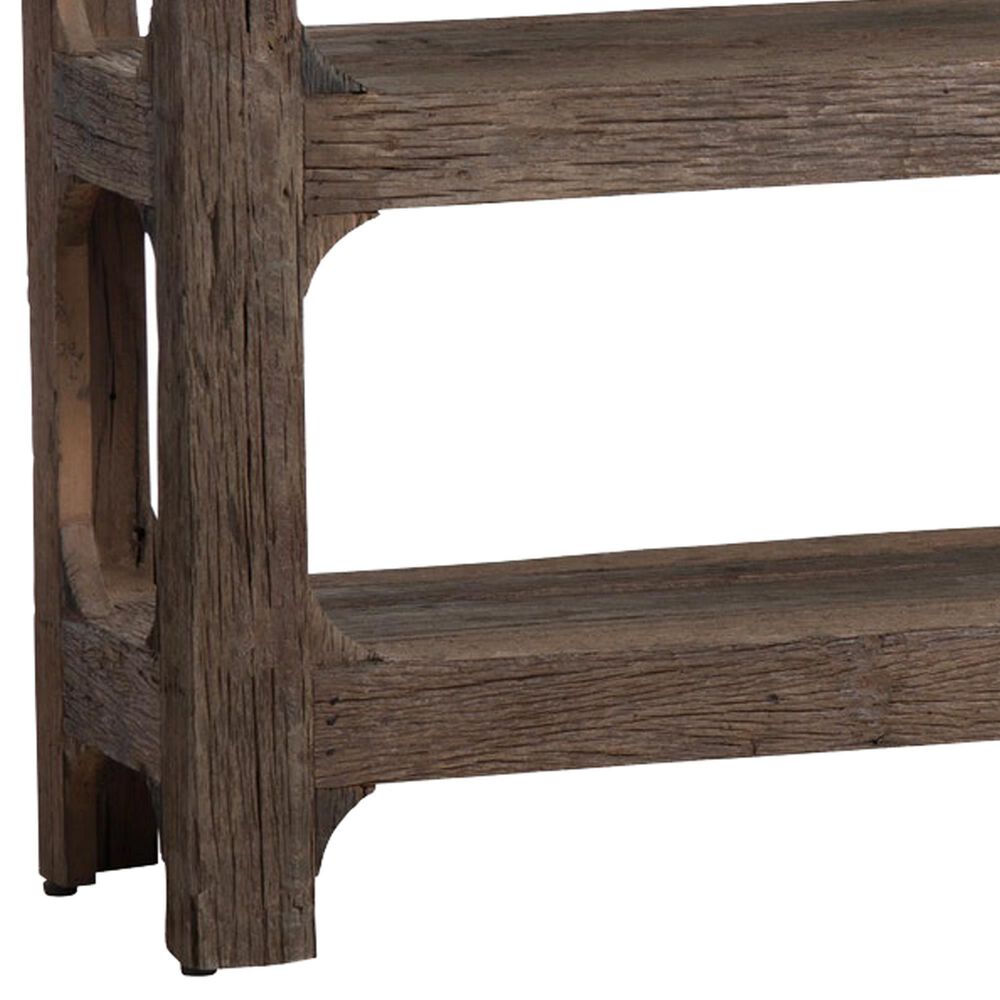Crestview Collection Hickory Ridge Console Table in Dark Brown, , large