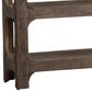 Crestview Collection Hickory Ridge Console Table in Dark Brown, , large