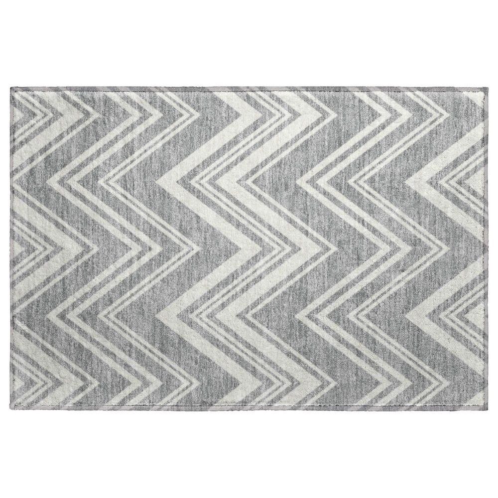 Dalyn Rug Company The Reserve TR17 Pewter 2"6" x 3"10" Indoor/Outdoor Area Rug, , large