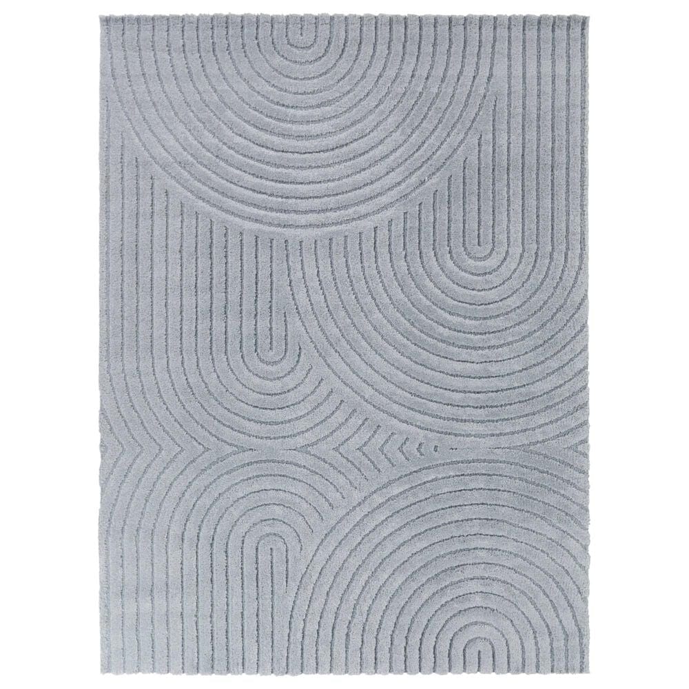 Balta Rugs Cocoon Caserio Teal 5"3" x 7" Area Rug, , large