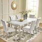 Ashley Larawyn Dining Table in Bisque, White and Gray - Table Only, , large
