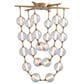 Golden Lighting Pearla 28" LED Pendant in Brushed Champagne Bronze, , large