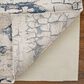 Feizy Indio 8" x 10" Blue and Beige Area Rug, , large