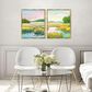 Paragon 21" x 17" Lowland Impressions Wall Art in Blue (Set of 2), , large