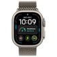 Apple Watch Ultra 4 (GPS + Cellular) 49mm Natural Titanium Case with Natural Titanium Milanese Loop - L, , large