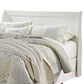 Ashley Anarasia Queen Sleigh Headboard in White, , large
