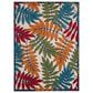 Nourison Aloha Floral 7" x 10" Multicolor Indoor/Outdoor Area Rug, , large