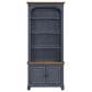 Legends Furniture Americana Bookcase Pier in Corduroy Blue, , large