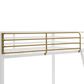 Furniture of America Haven Twin Loft Bed in White and Gold, , large