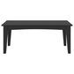 Ashley Hyland Wave Patio Rectangular Coffee Table in Black, , large