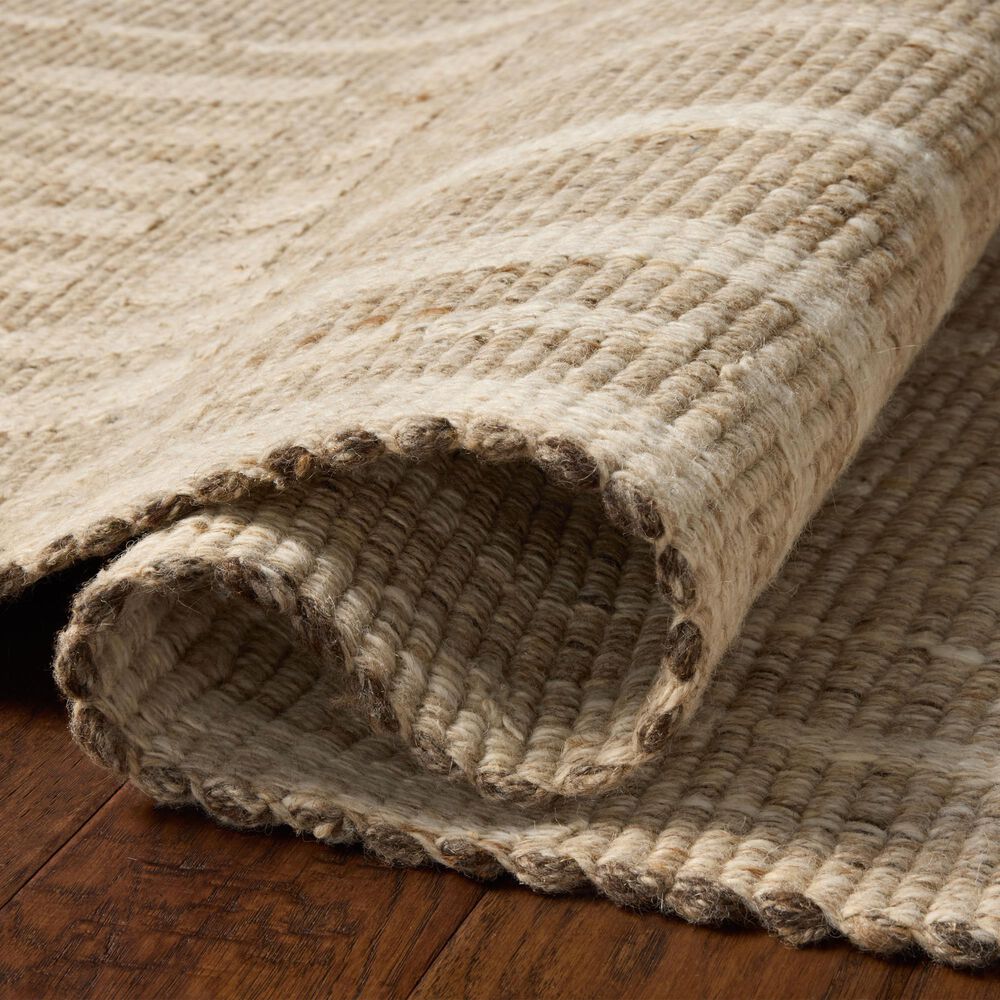 Loloi Valentina Natural and Beige 9'6" x 13'6" Area Rug, , large