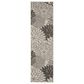 Nourison Aloha 2"3" x 8" Silver and Grey Indoor/Outdoor Runner, , large
