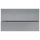 Sub-Zero Flush Inset Grille Panel in Stainless Steel, , large
