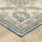 Oriental Weavers Andorra 1"10" x 3"2" Blue and Ivory Area Rug, , large